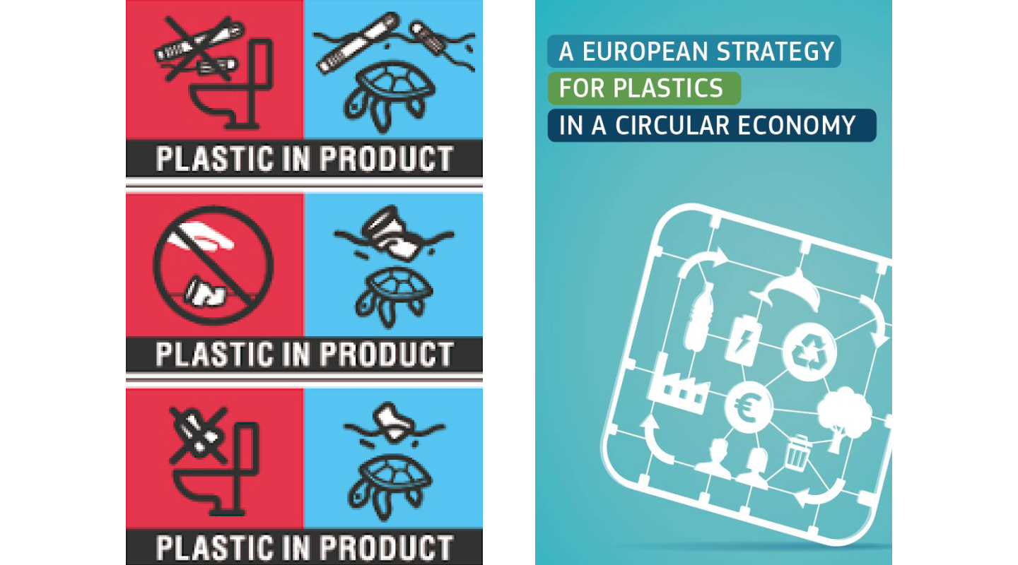 prodotti che contengono plastica non dovrebbe essere buttato nel water